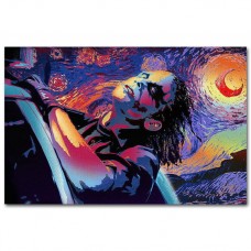 64359 Psychedelic Trippy Wall Print Poster CA   183167258972